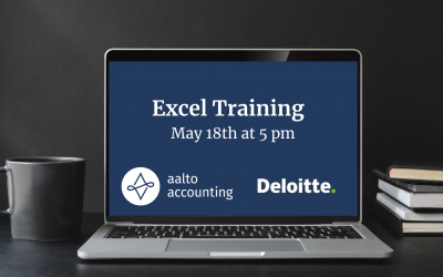 (PAST) Excel Training with Deloitte on 18th of May