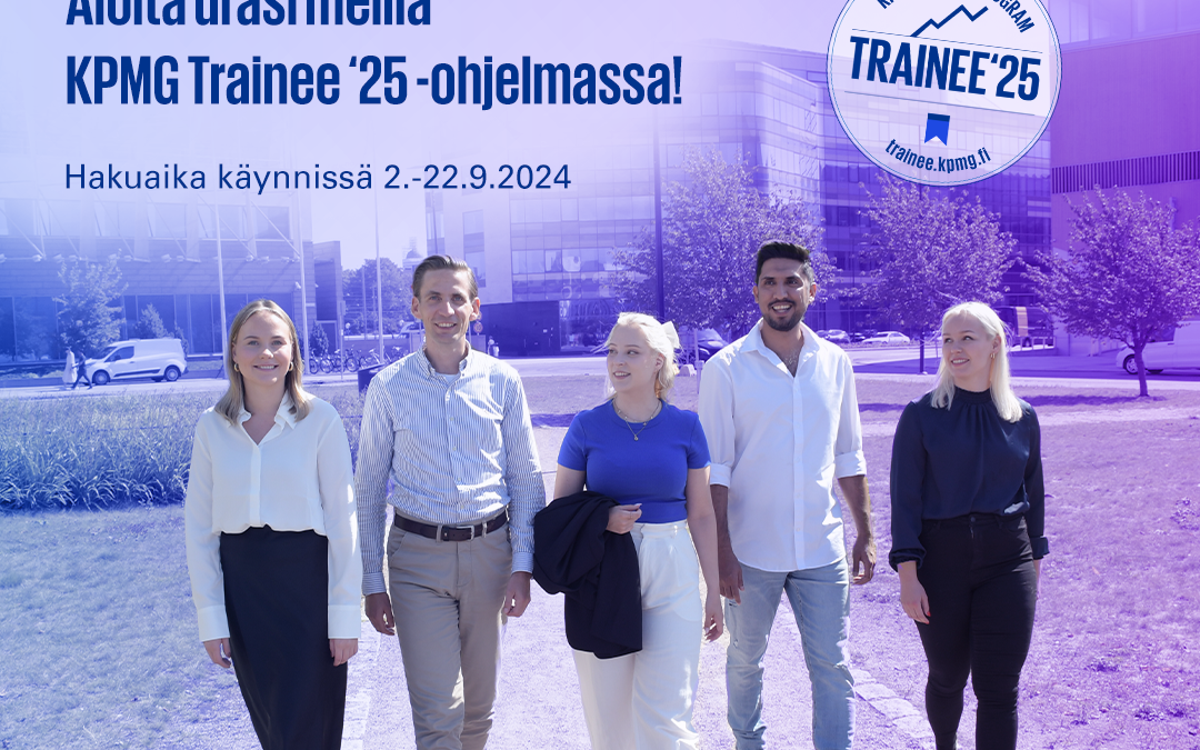 KPMG – Yritysjärjestelyiden Trainee