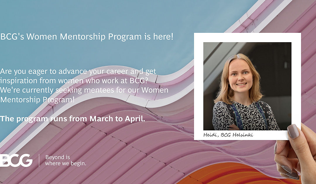 BCG – Women Mentorship Program 2025