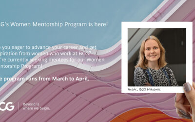 BCG – Women Mentorship Program 2025